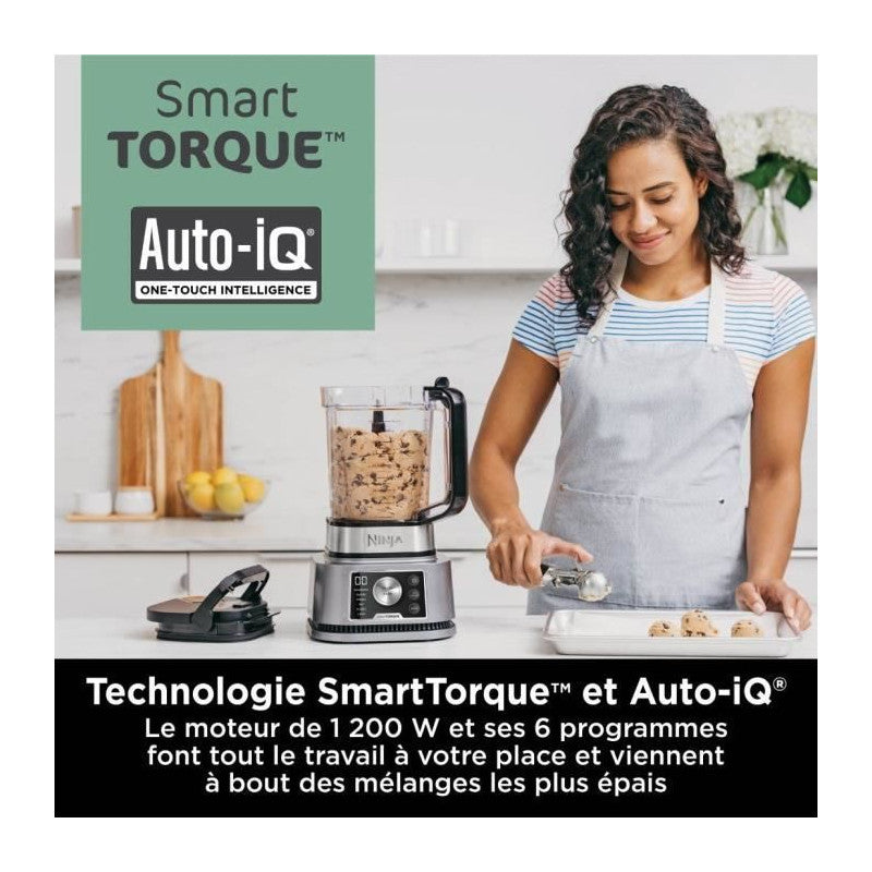 Blender Ninja Blender 3-en-1 Foodi Power Nutri Cb350eu Ninja - Mathon - 6