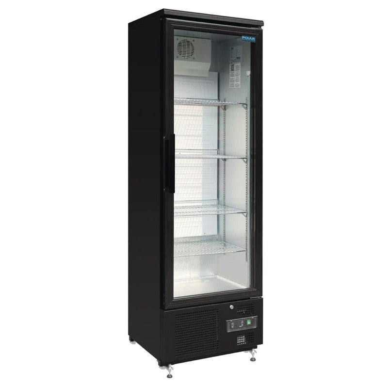 Frigo Boisson Vitré Noir 307 L - Polar - Mathon - 5