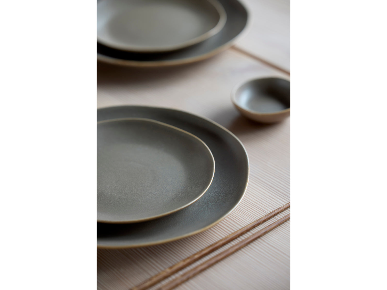 Bol à soja Shoku en Grès Marron chaud Villa Collection - Mathon - 5