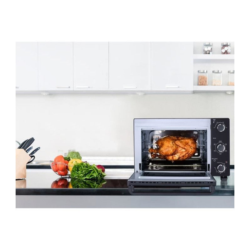 Mini four électrique noir - 35l - 1500w Continental Edison - Mathon - 6