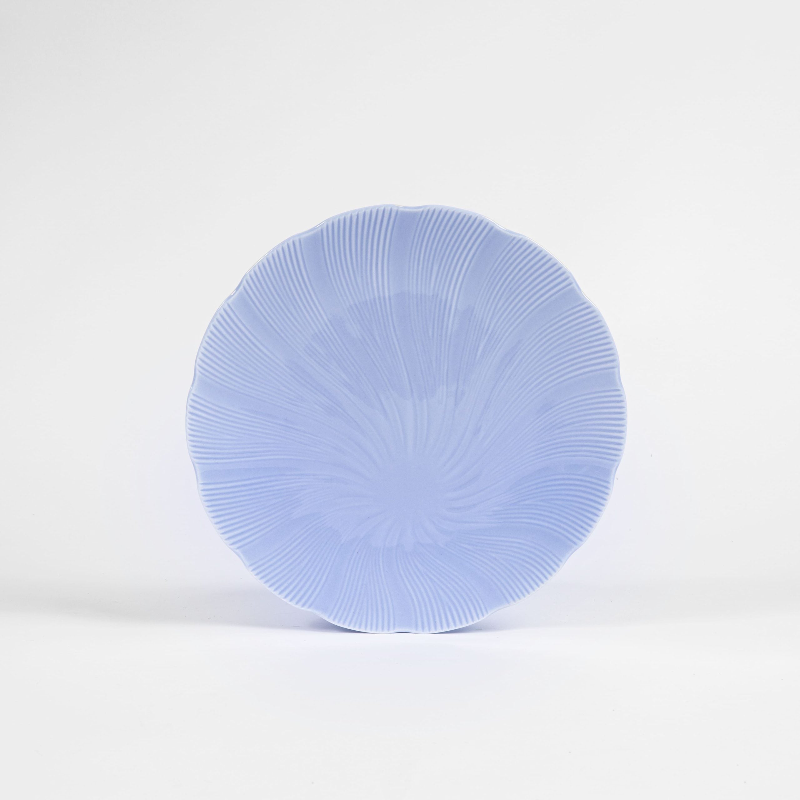 Assiette plate TAHITI Bleu (25cm) OGRE La Fabrique - Mathon - 1