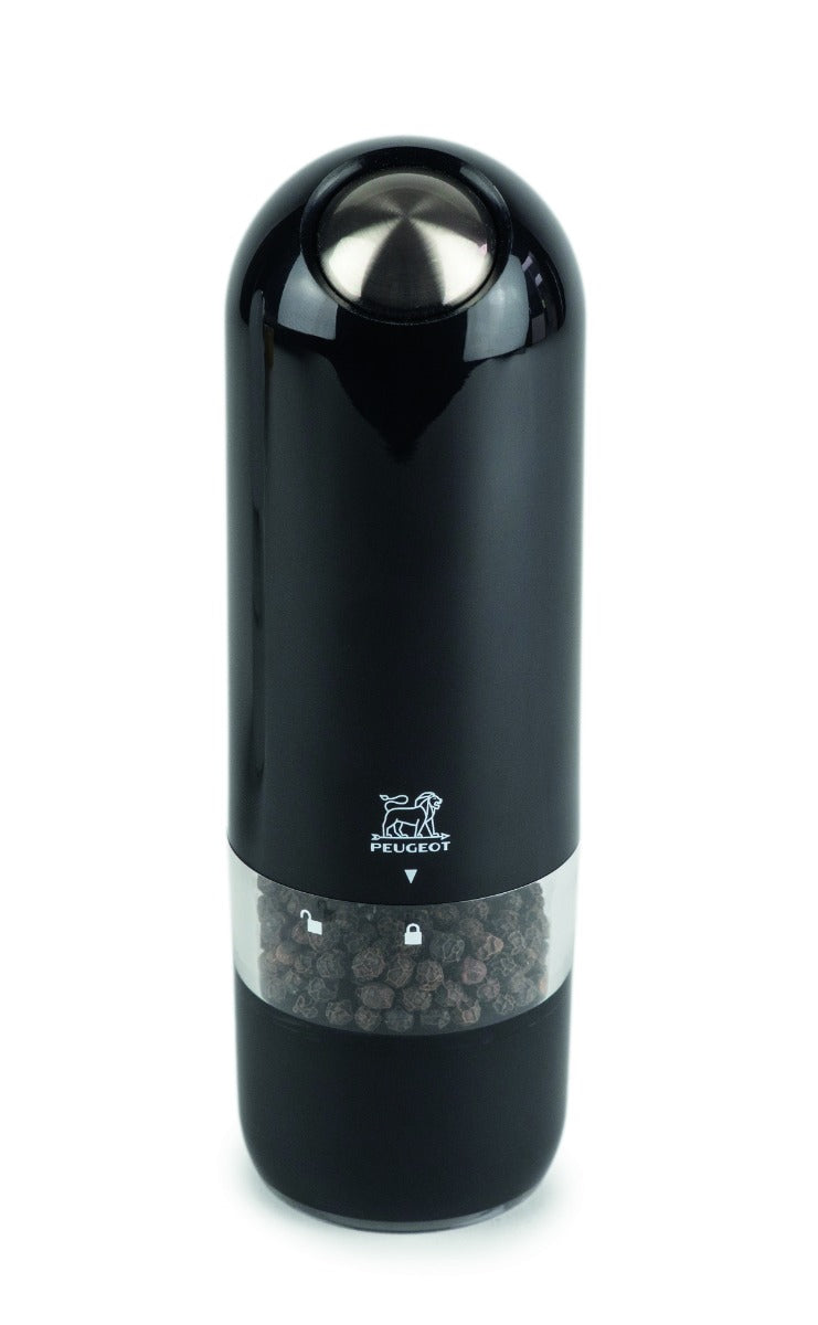 Alaska Duo de moulins à poivre et sel électriques Noir et Blanc 17cm Peugeot - Mathon - 2