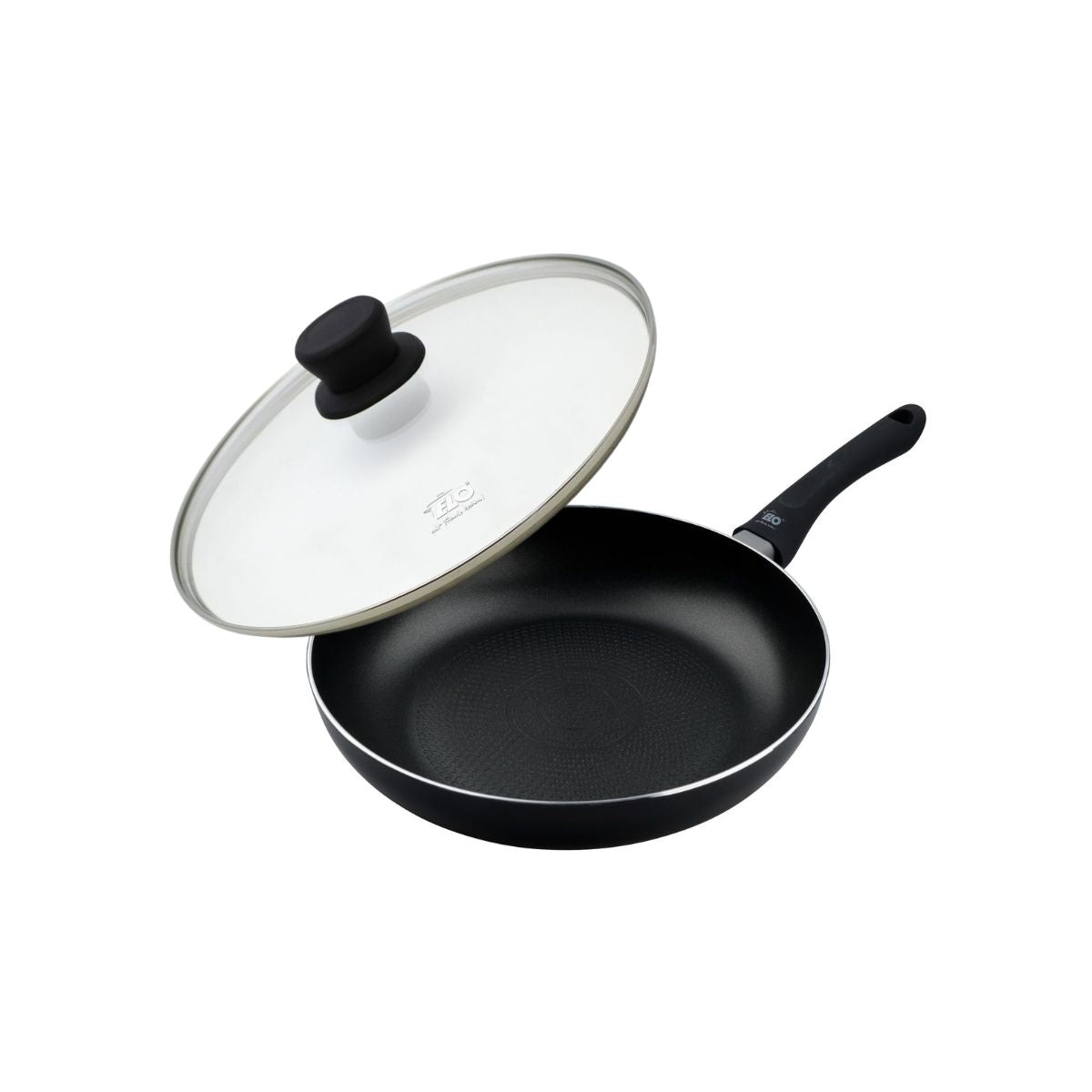 Ensemble de poêle et couvercle en verre de 24 cm  Smart Life Elo - Mathon - 1