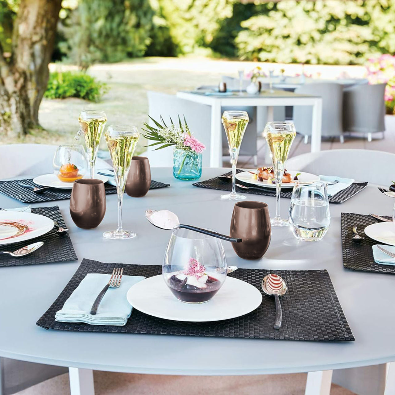 6 verres forme haute 36cl Primarific Chocolate Chef & Sommelier - Mathon - 2