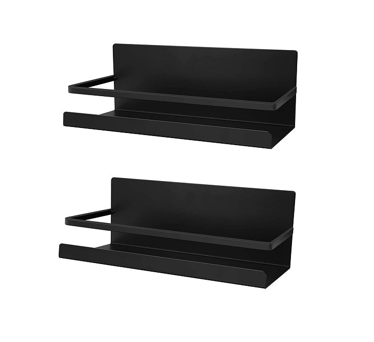 2 Étagère à Épices Magnétique noir Vendos85 - Mathon