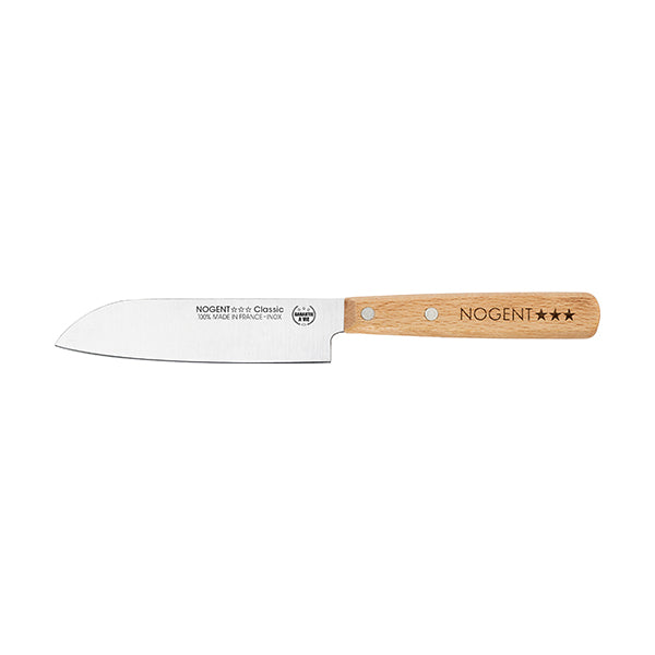 Couteau Santoku Classic 11 cm Bois de hêtre Nogent - Mathon