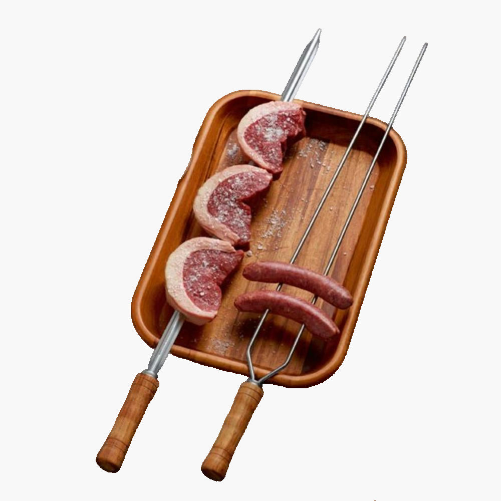 Brochette barbecue Tramontina double 75 cm Tramontina - Mathon - 2