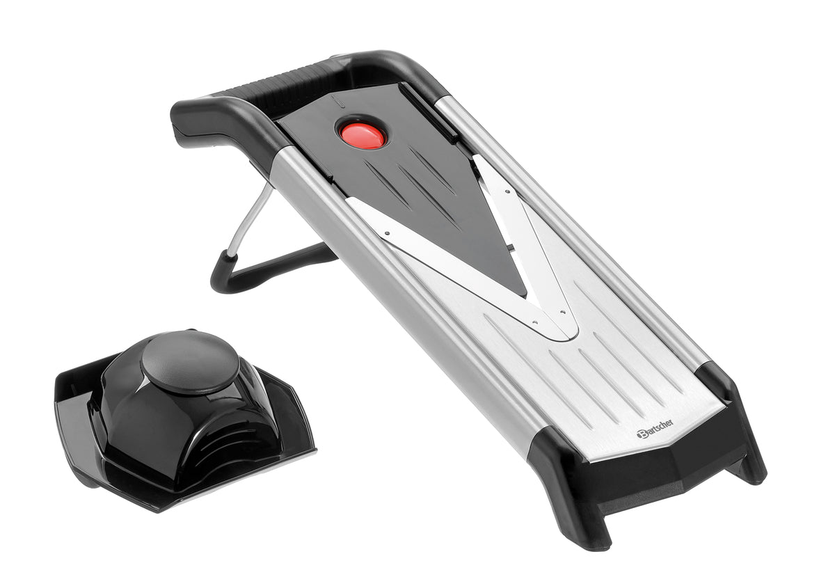 Mandoline Professionnelle acier inoxydable avec 5 accessoires - Bartscher - Mathon - 3