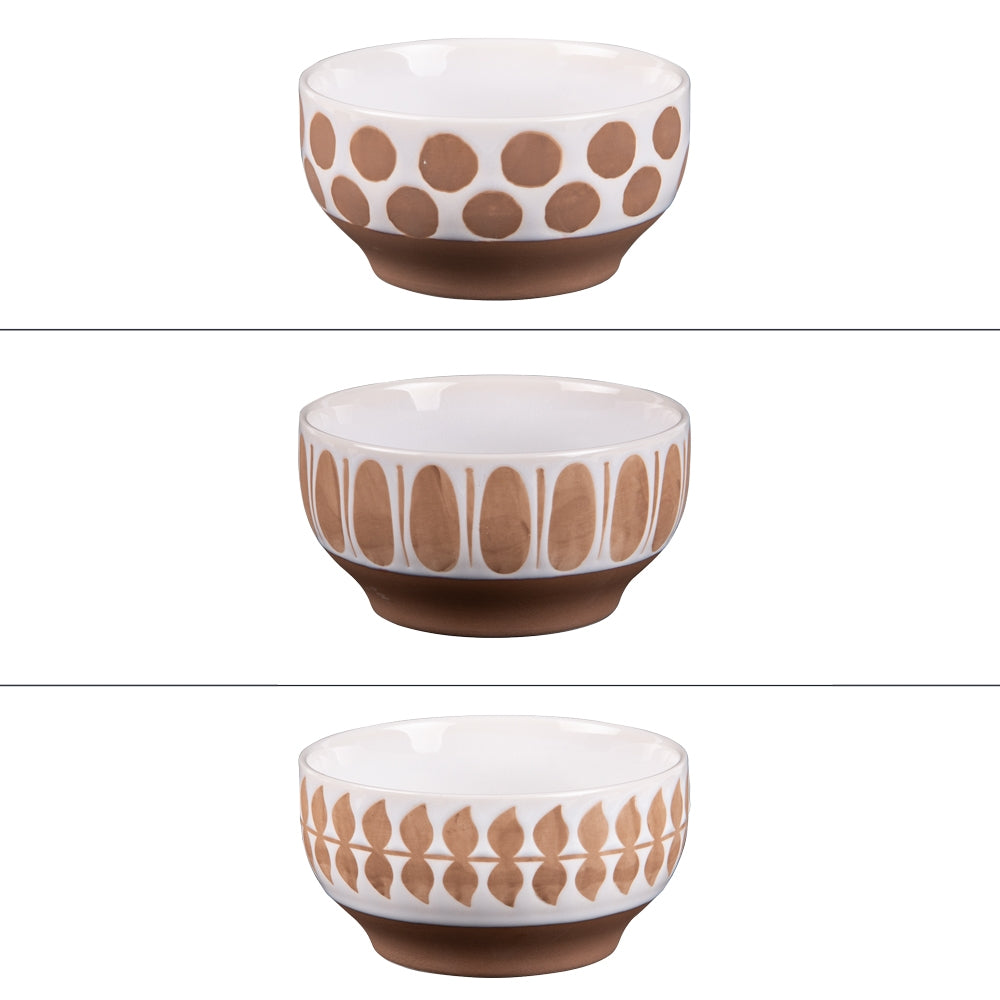 Coupelle Lindos 12 cm (lot de 3) Table passion - Mathon