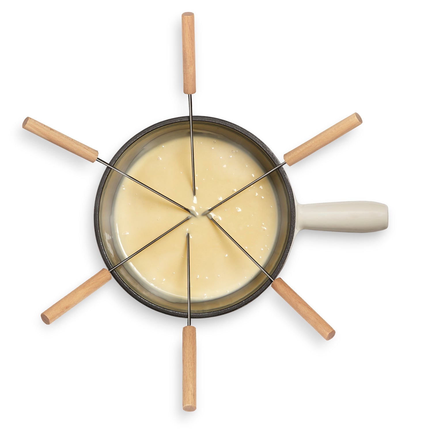 Set à fondue en fonte 6 personnes - MONT BLANC La Fonderie - Mathon - 5