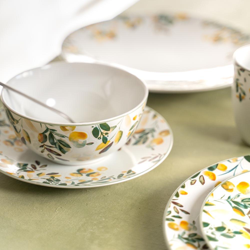 Assiette à dessert Summer 21 cm (lot de 6) Table passion - Mathon - 3