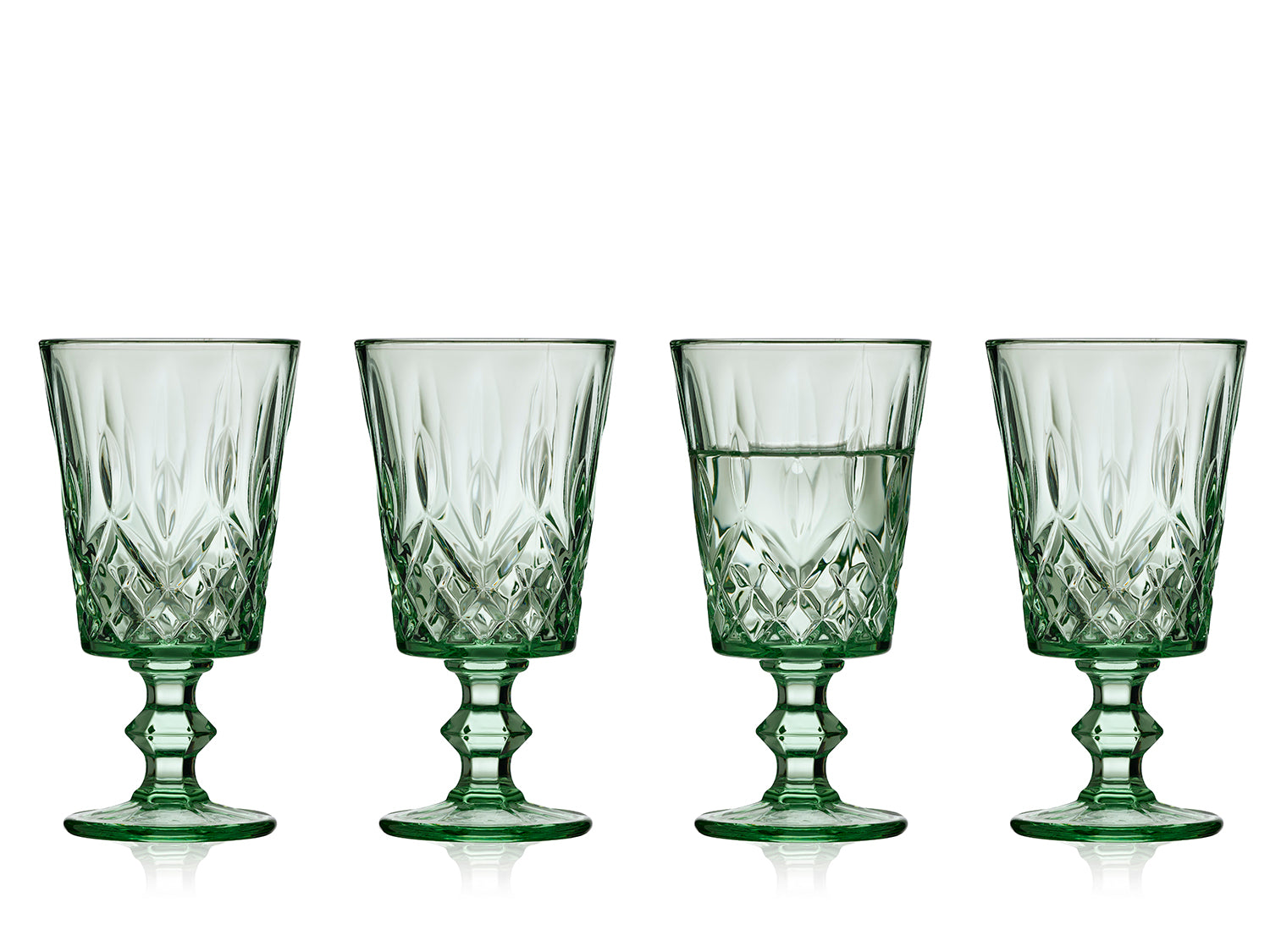Set de 2 verres à vin SORRENTO Vert Lyngby Glas - Mathon - 1