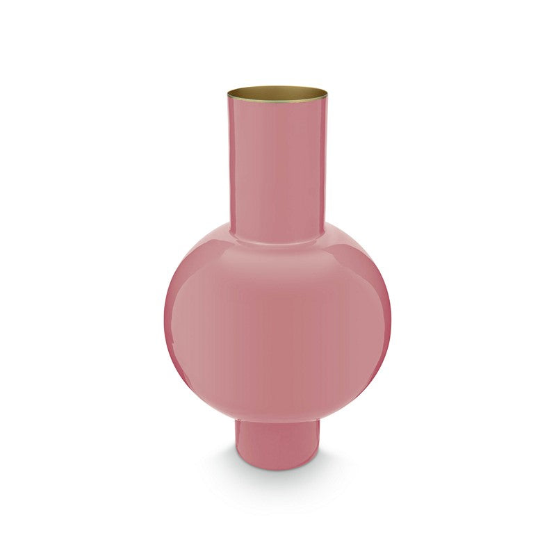 Vase métal M Rose - 24x40cm Pip Studio - Mathon