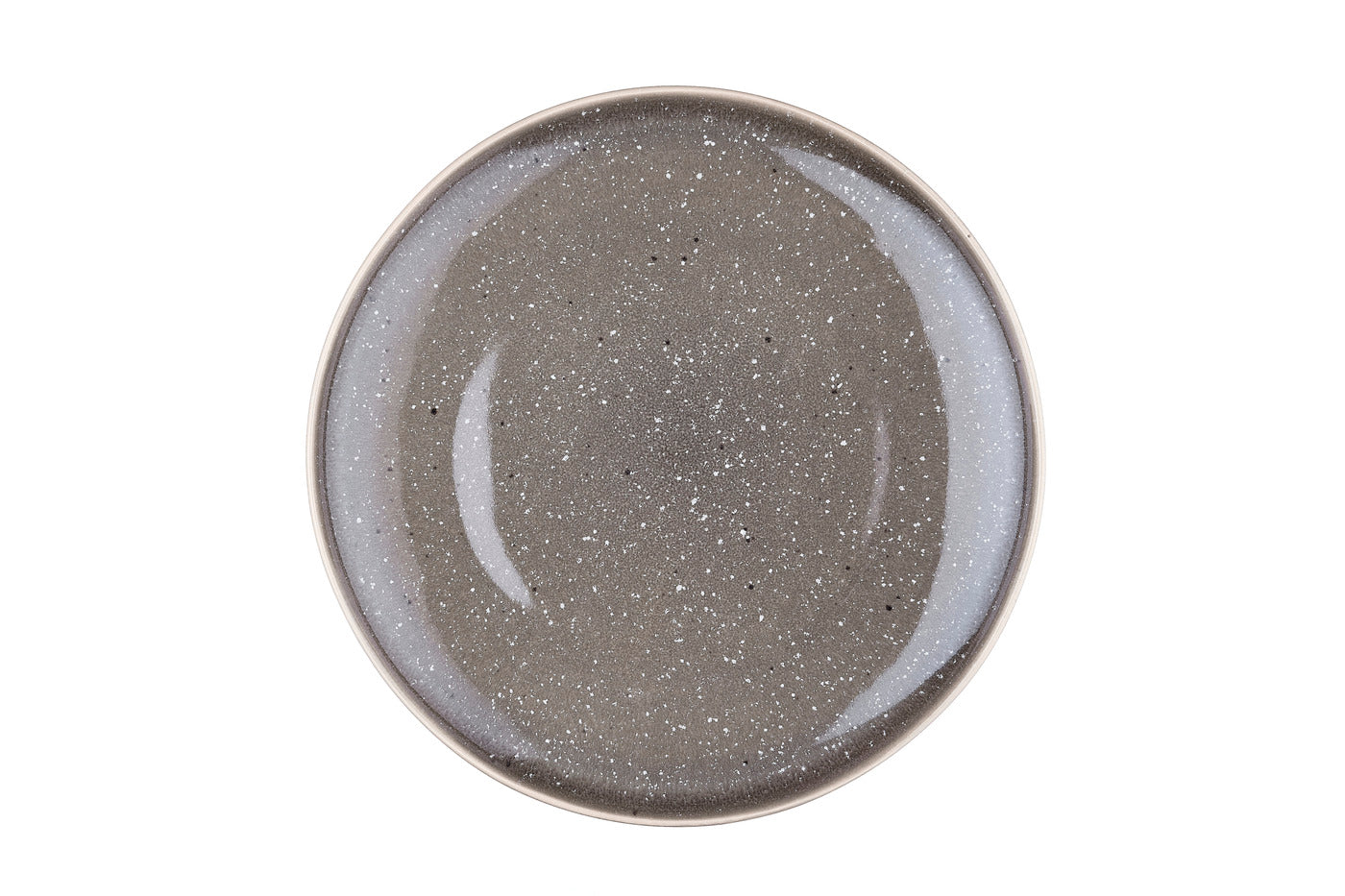 Assiette STELLAR Ø27cm - 6 pièces - Gris béton Björn - Mathon - 4