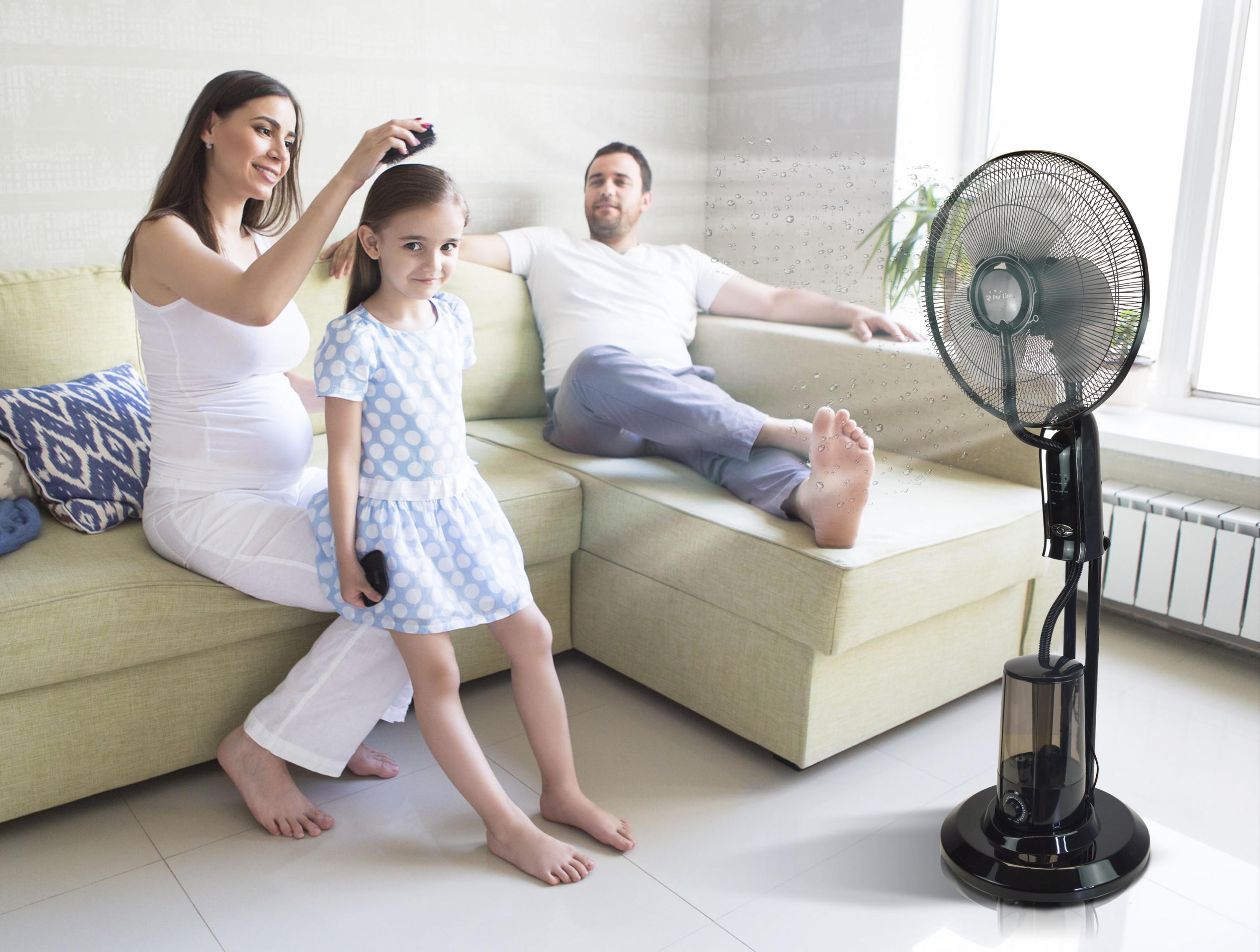 Ventilateur brumisateur à haut débit et 3 vitesses Purline - Mathon - 3