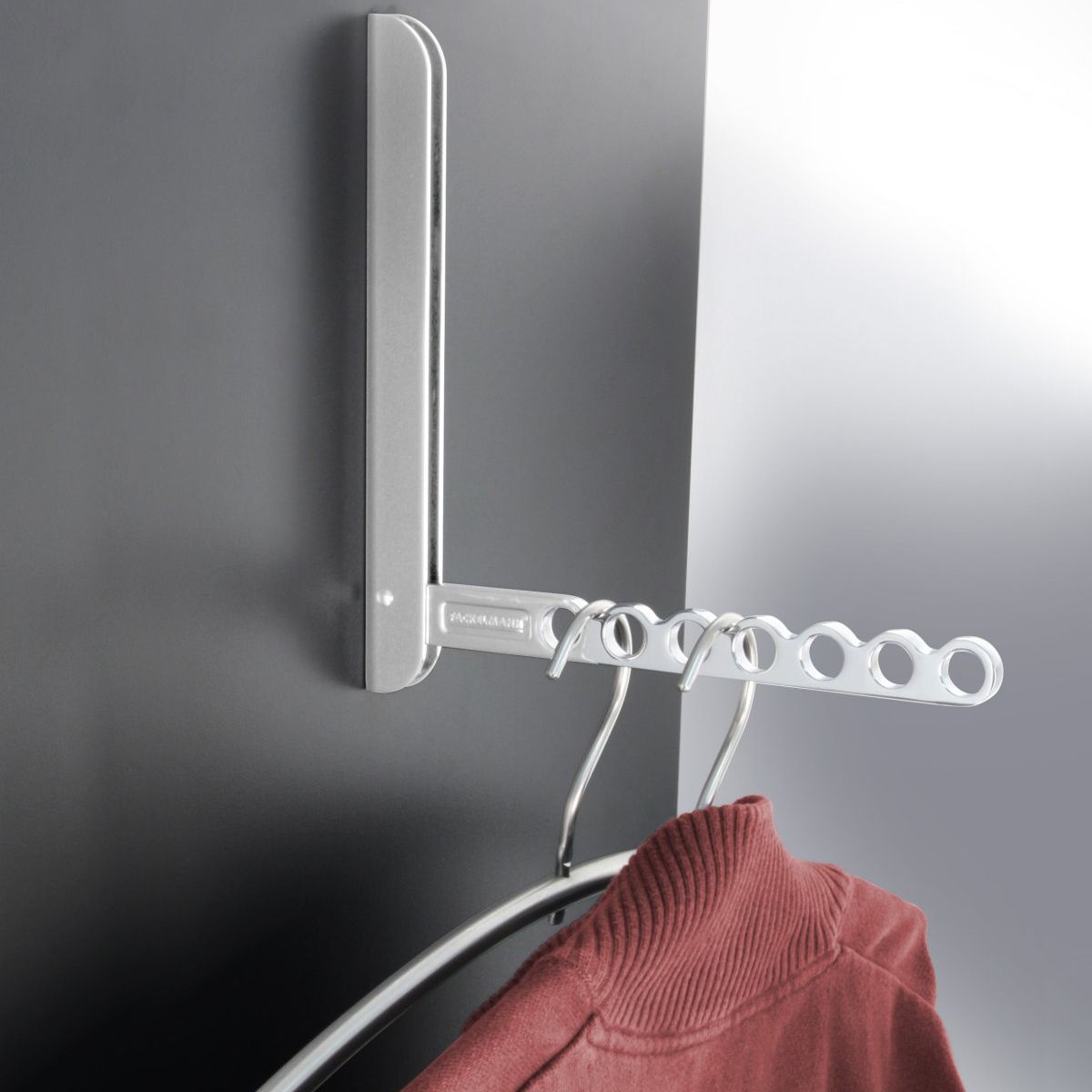 Crochet pliant gris  Tecno Fackelmann - Mathon - 2