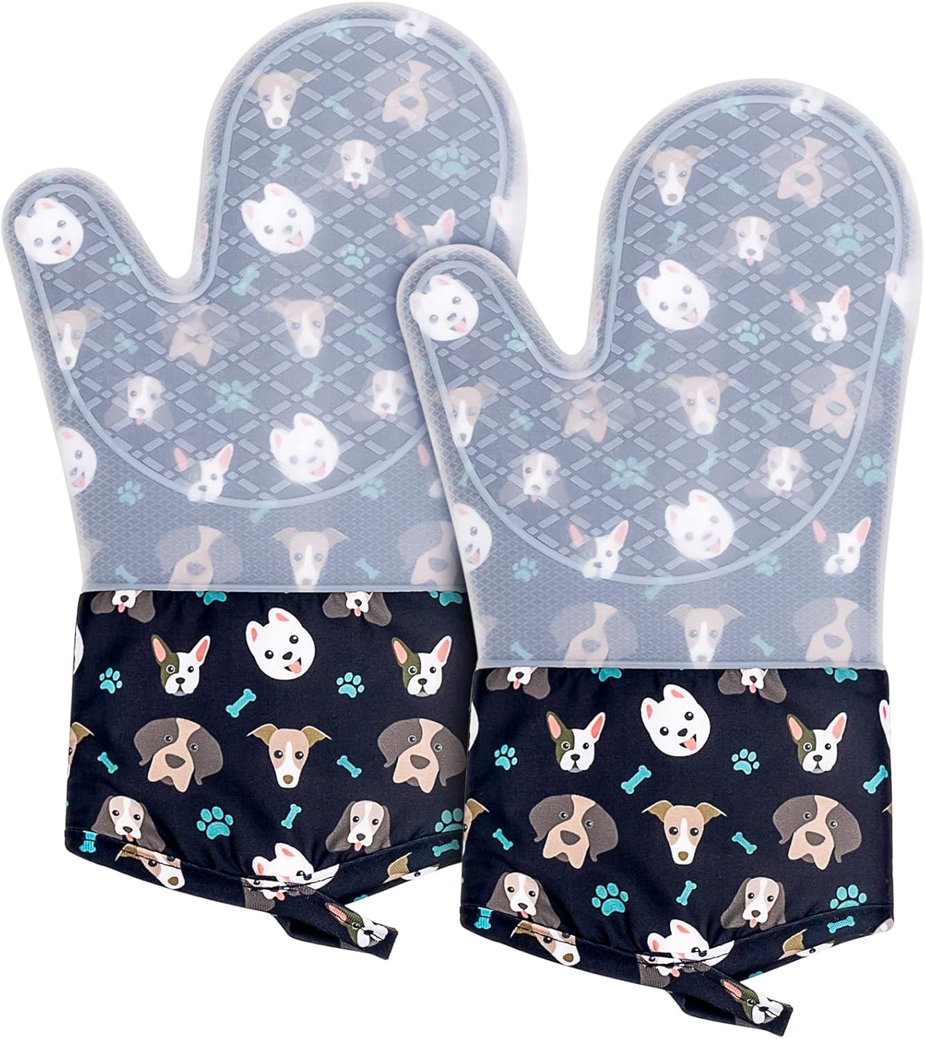 Gants de Cuisine Longs Résistants à la Chaleur Vendos85 - Mathon