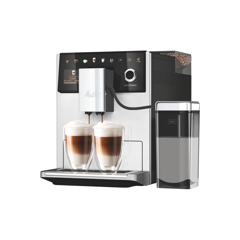 Expresso avec broyeur  Latte Select 630-211 1400 W Argent Melitta - Mathon - 2