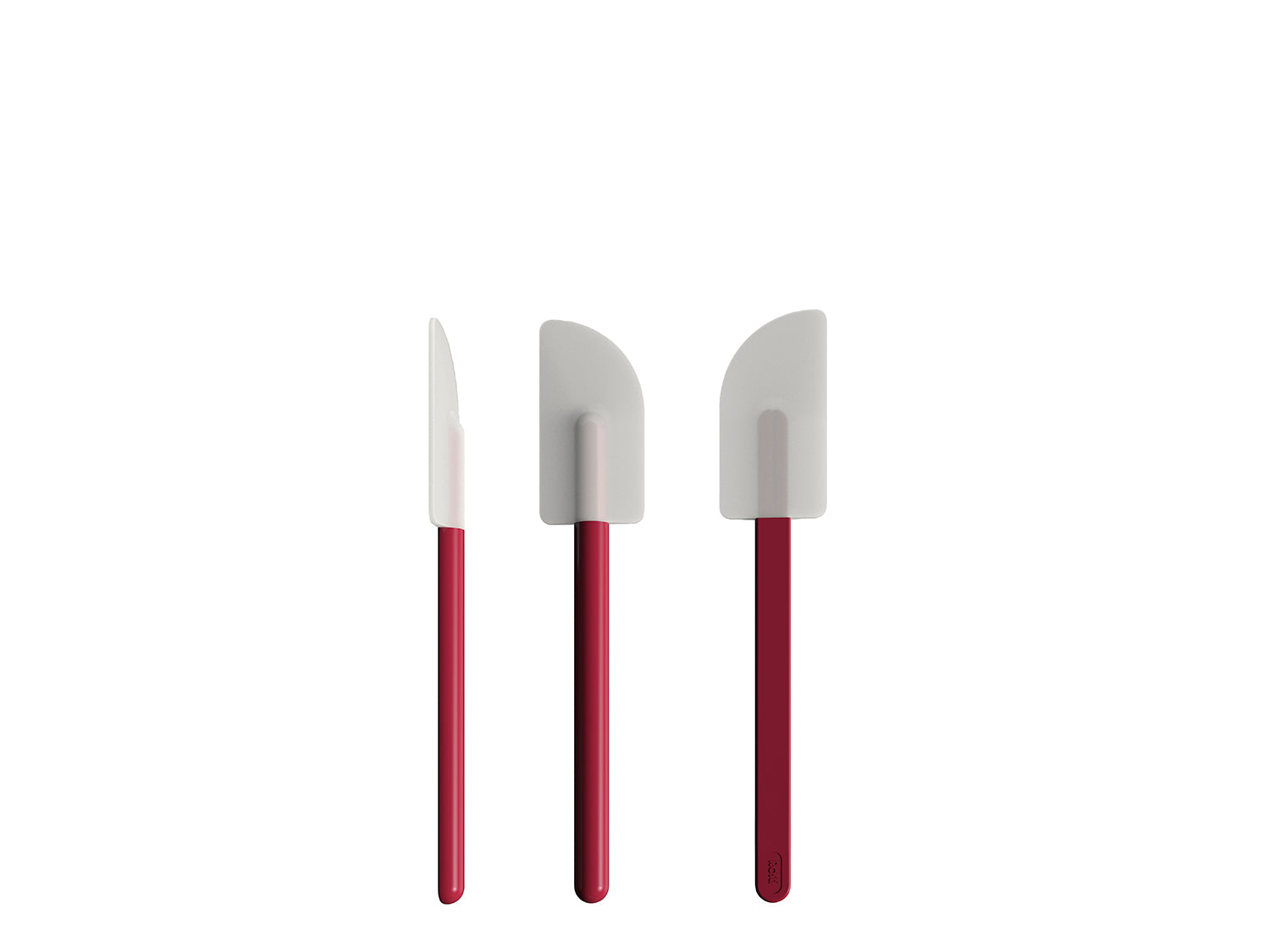Spatule CLASSIC en plastique et silicone Rouge Rosti - Mathon - 2