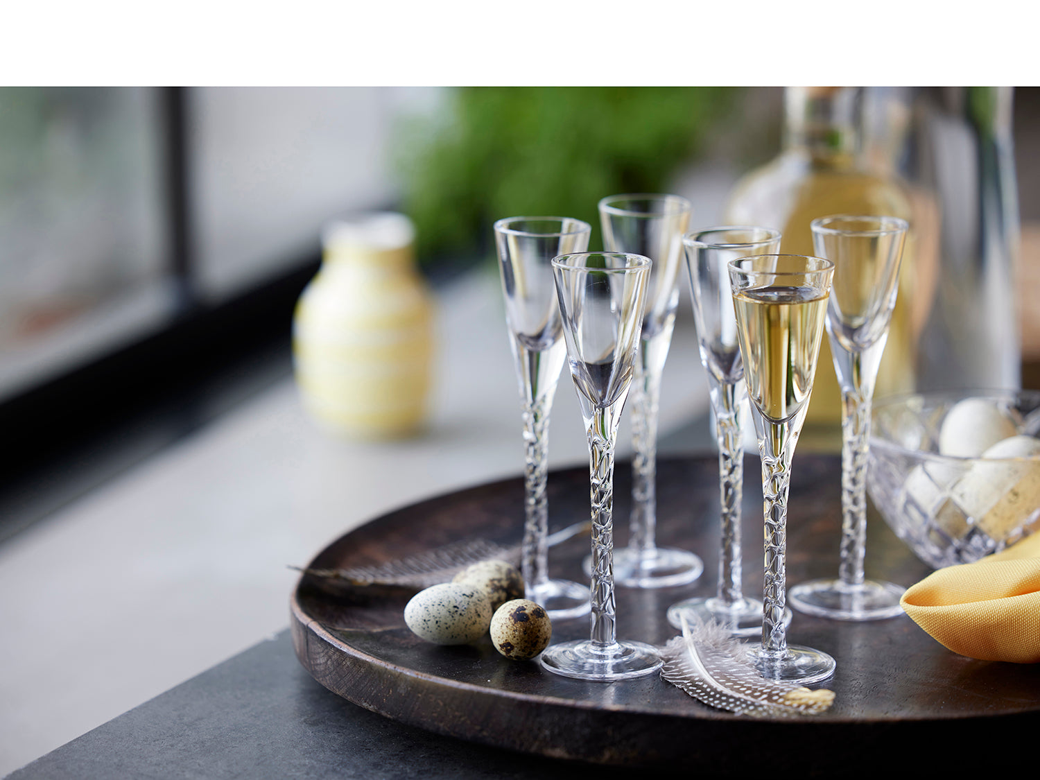 Ensemble de 6 verres à schnapps Transparent Lyngby Glas - Mathon - 8