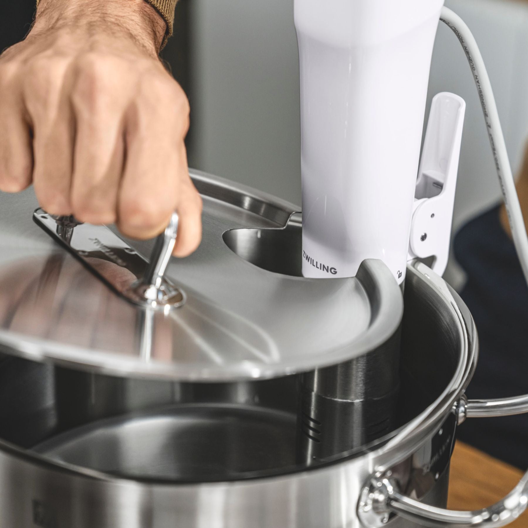 Couvercle sous vide 24 cm, Inox 18/10 Zwilling - Mathon - 10