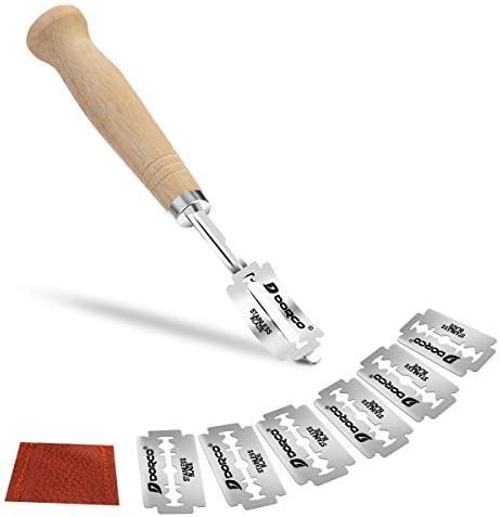 Couteau à Pain avec 6 Lames et Housse de Protection Vendos85 - Mathon