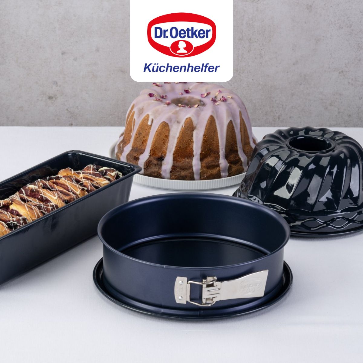 Ensemble de 2 Moules à cake 35 cm Dr Oetker Back Liebe Dr. Oetker - Mathon - 7