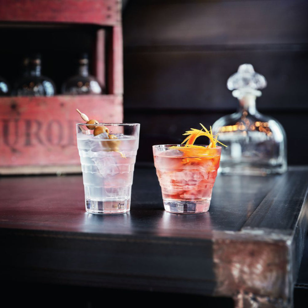 6 verres forme haute 36cl Vintage Cristal d