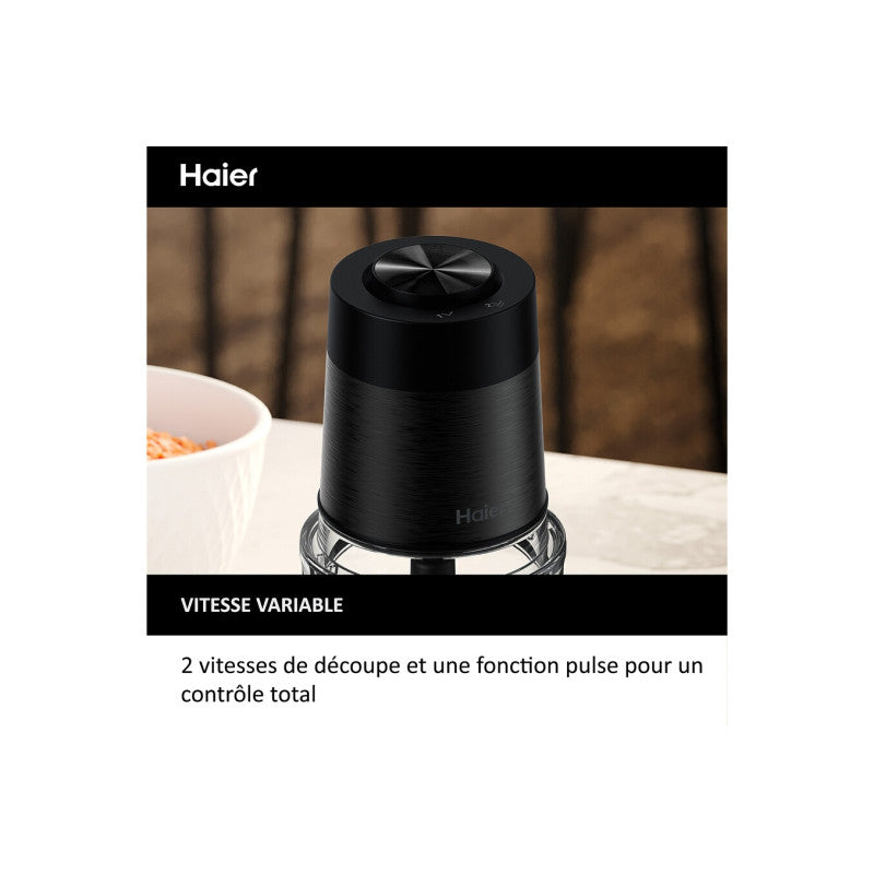 Mini Hachoir  Series 5 Hch5b1 011 550 W Noir Haier - Mathon - 3