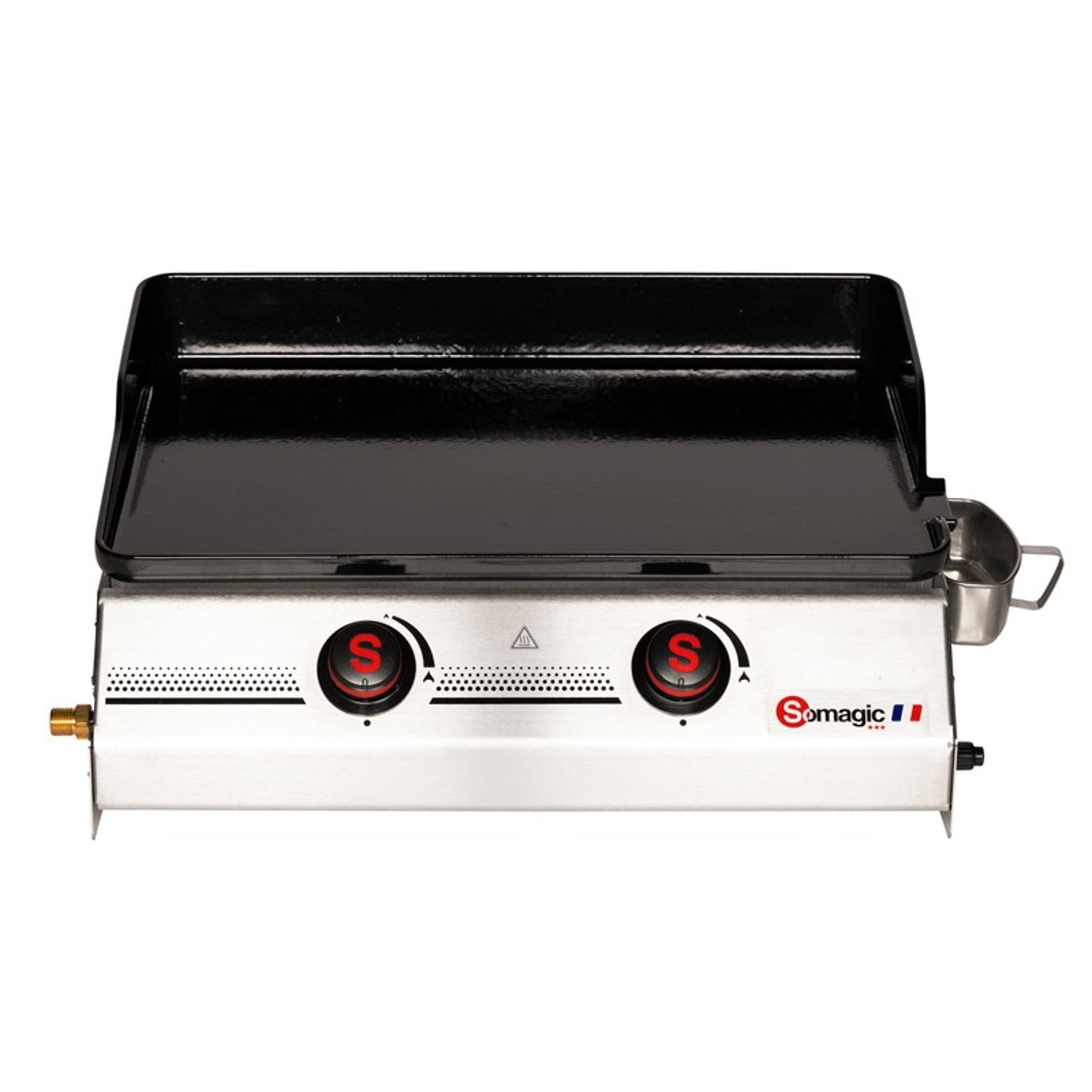 Plancha au gaz SO PREMIUM 2 brûleurs 7kW Somagic - Mathon - 2