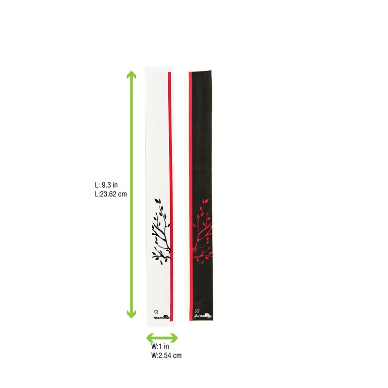 100Pcs - Baguette bois emballée par paire   H203mm FirstPack - Mathon - 3