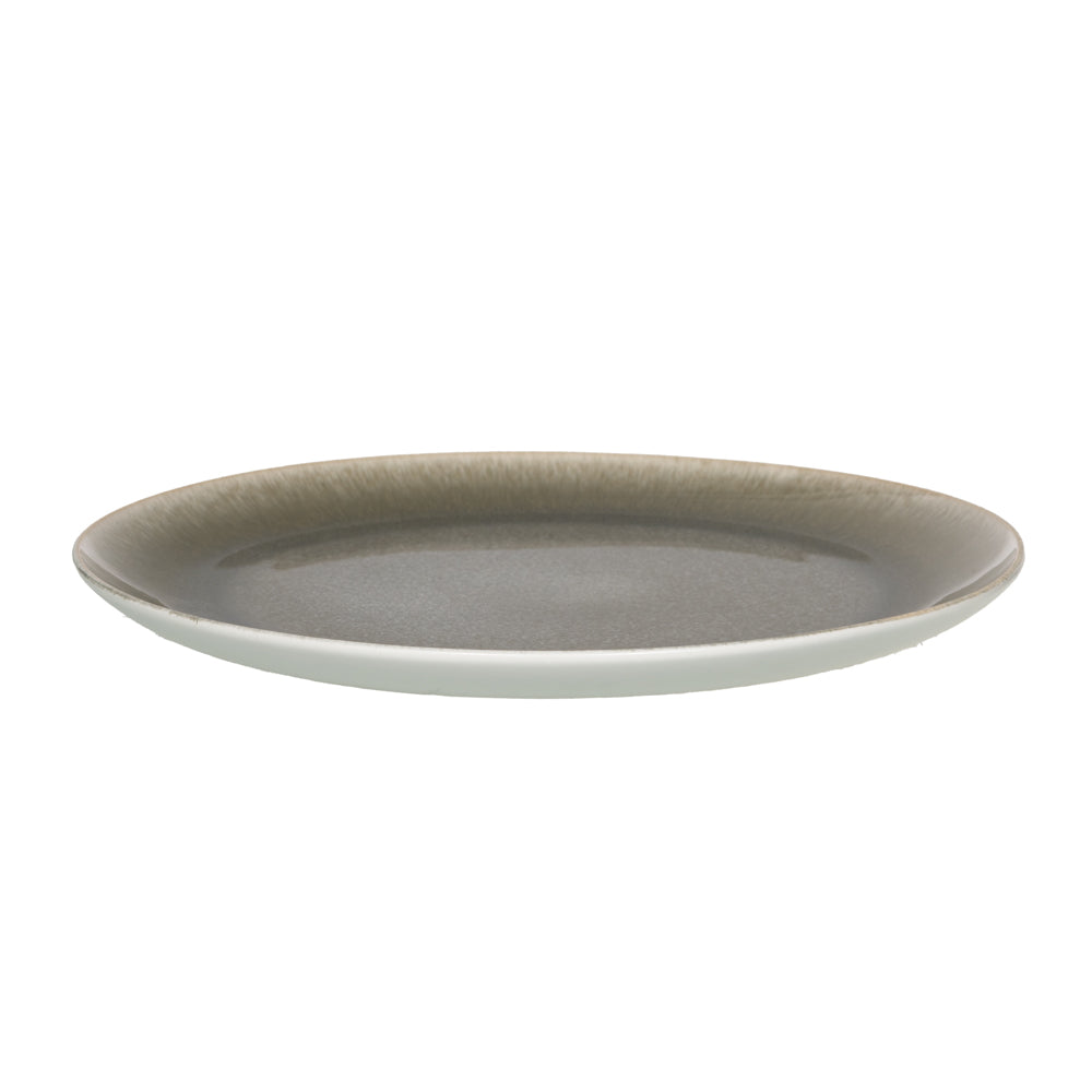 Plat Oslo gris 32 cm Table passion - Mathon - 2