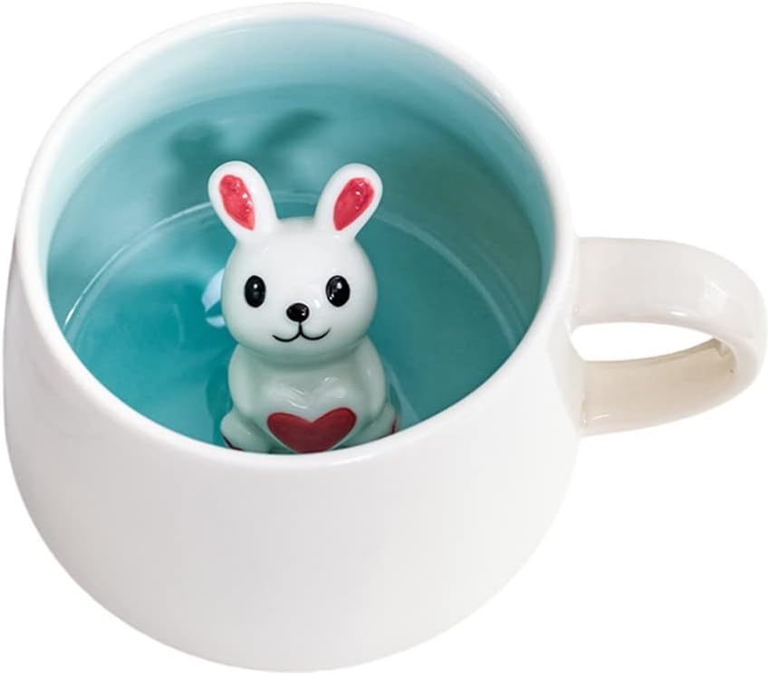 Tasse Céramique 3D Animal Caché 350 ml Vendos85 - Mathon