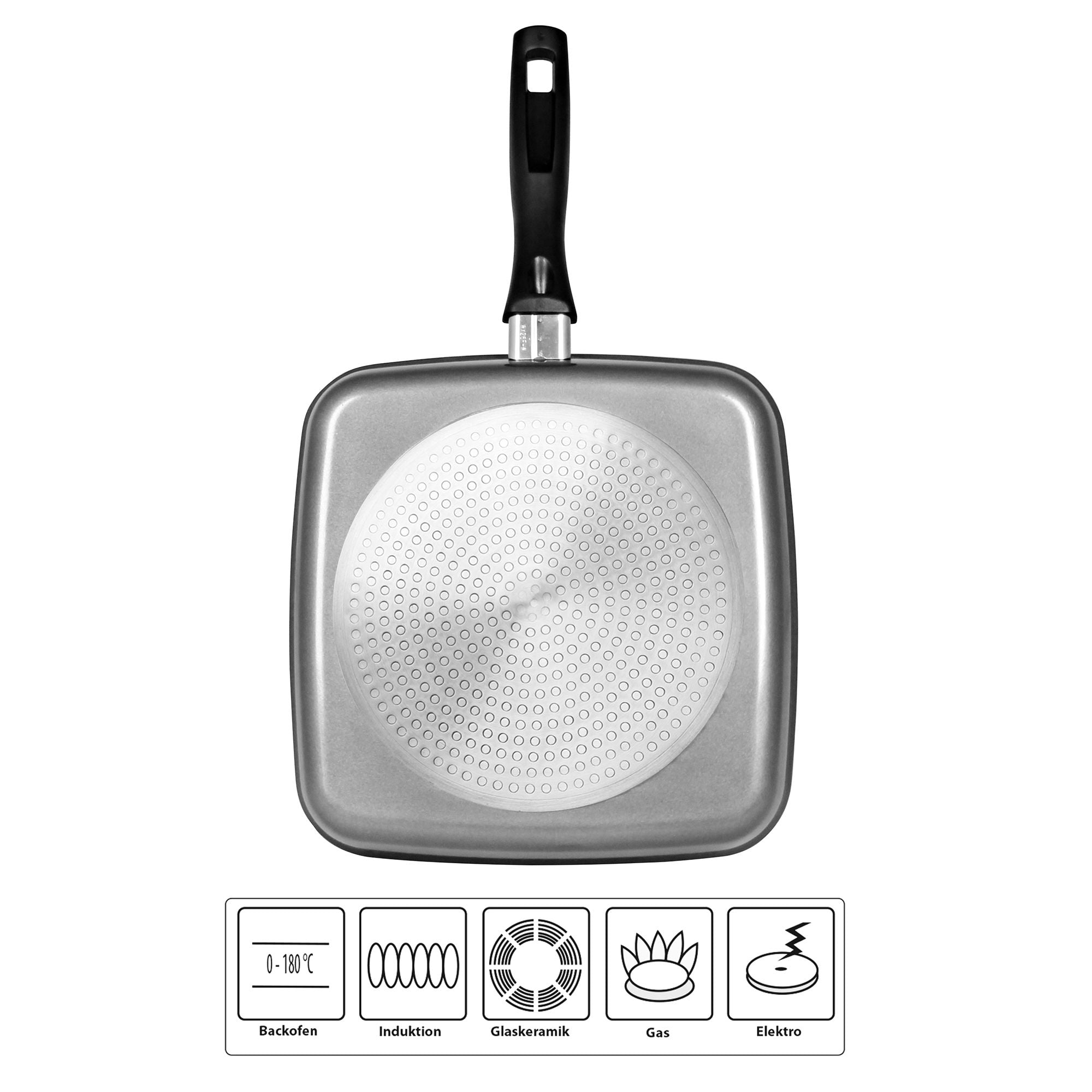 Poêle à griller 26 x 26 cm Stoneline - Mathon - 2