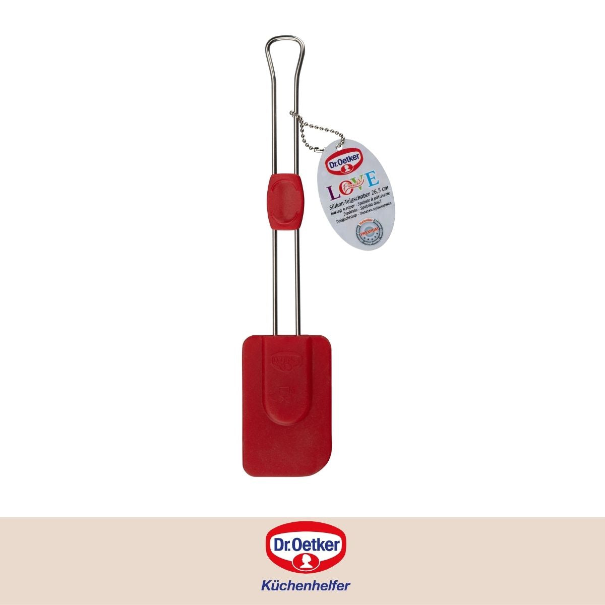 Spatule de pâtisserie en silicone 26,5 cm  Flexxibel Love Dr. Oetker - Mathon - 5