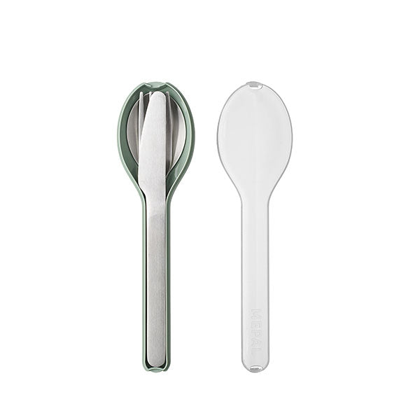Set de 3 couverts Ellipse Nordic Sage Mepal - Mathon - 1