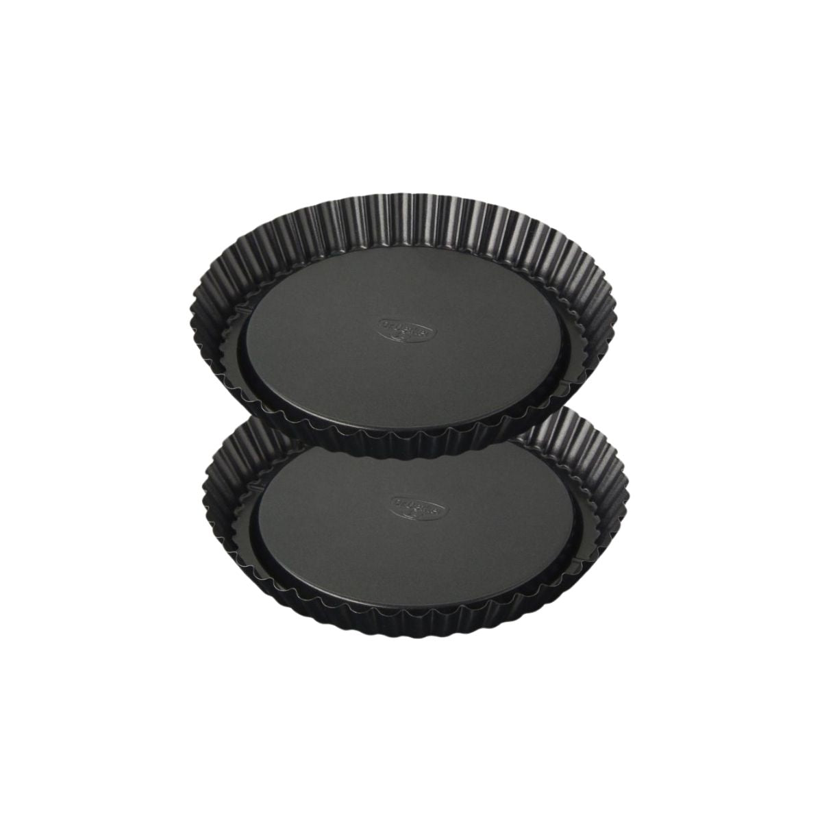 Ensemble de 2 Moules à tarte renversée 22 cm  Tradition Dr. Oetker - Mathon - 1