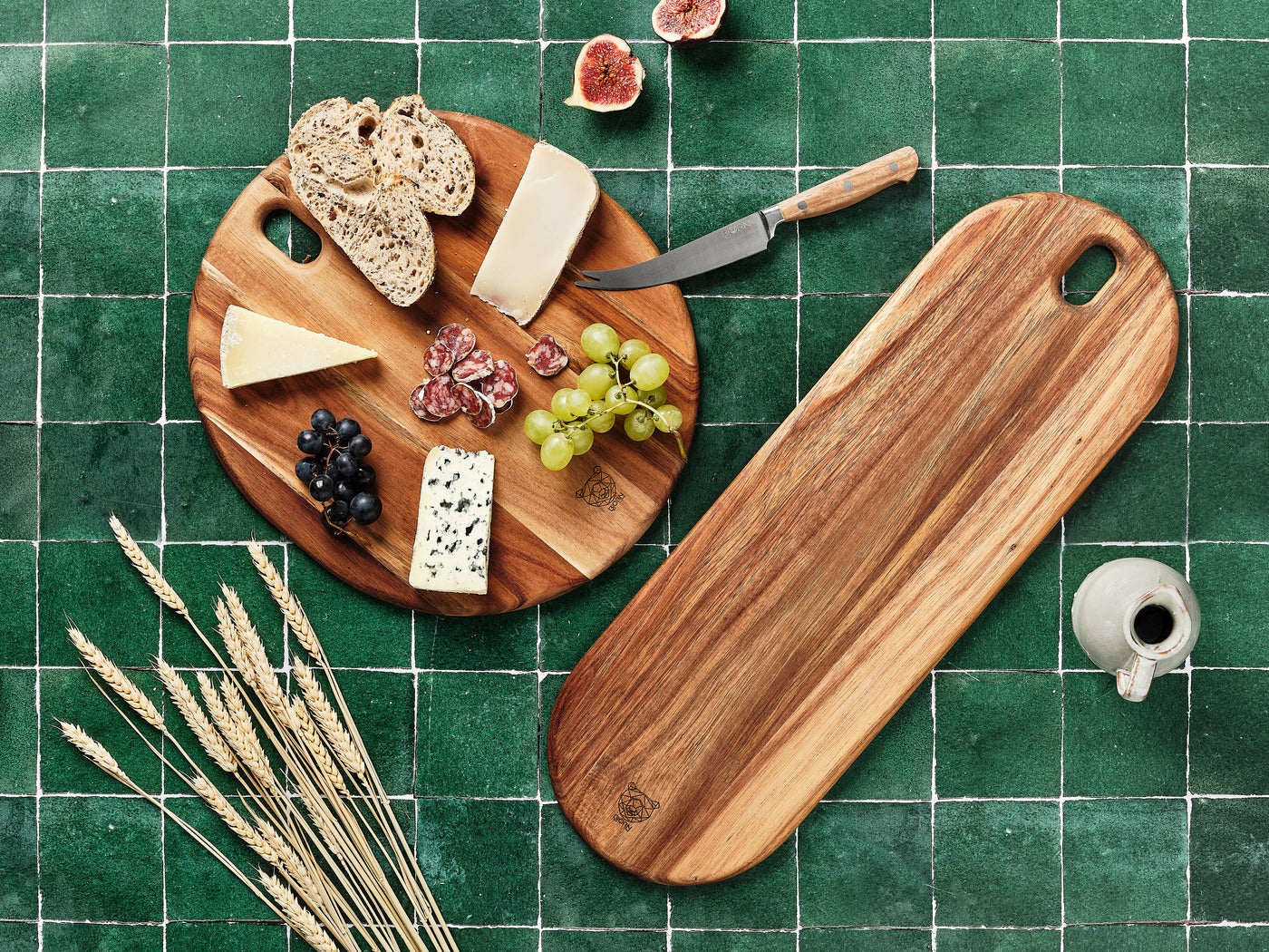 Lot de 1 planches en bois marron D Björn - Mathon - 5