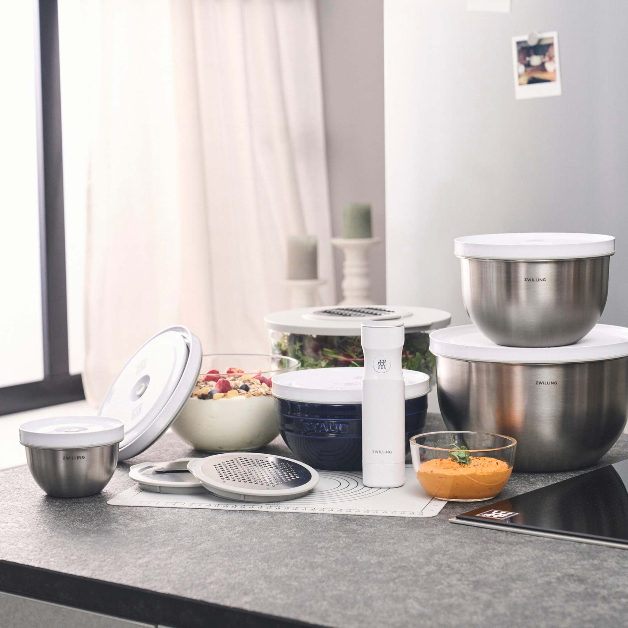 Couvercle de bol sous vide M / 18 cm, Blanc Zwilling - Mathon - 3