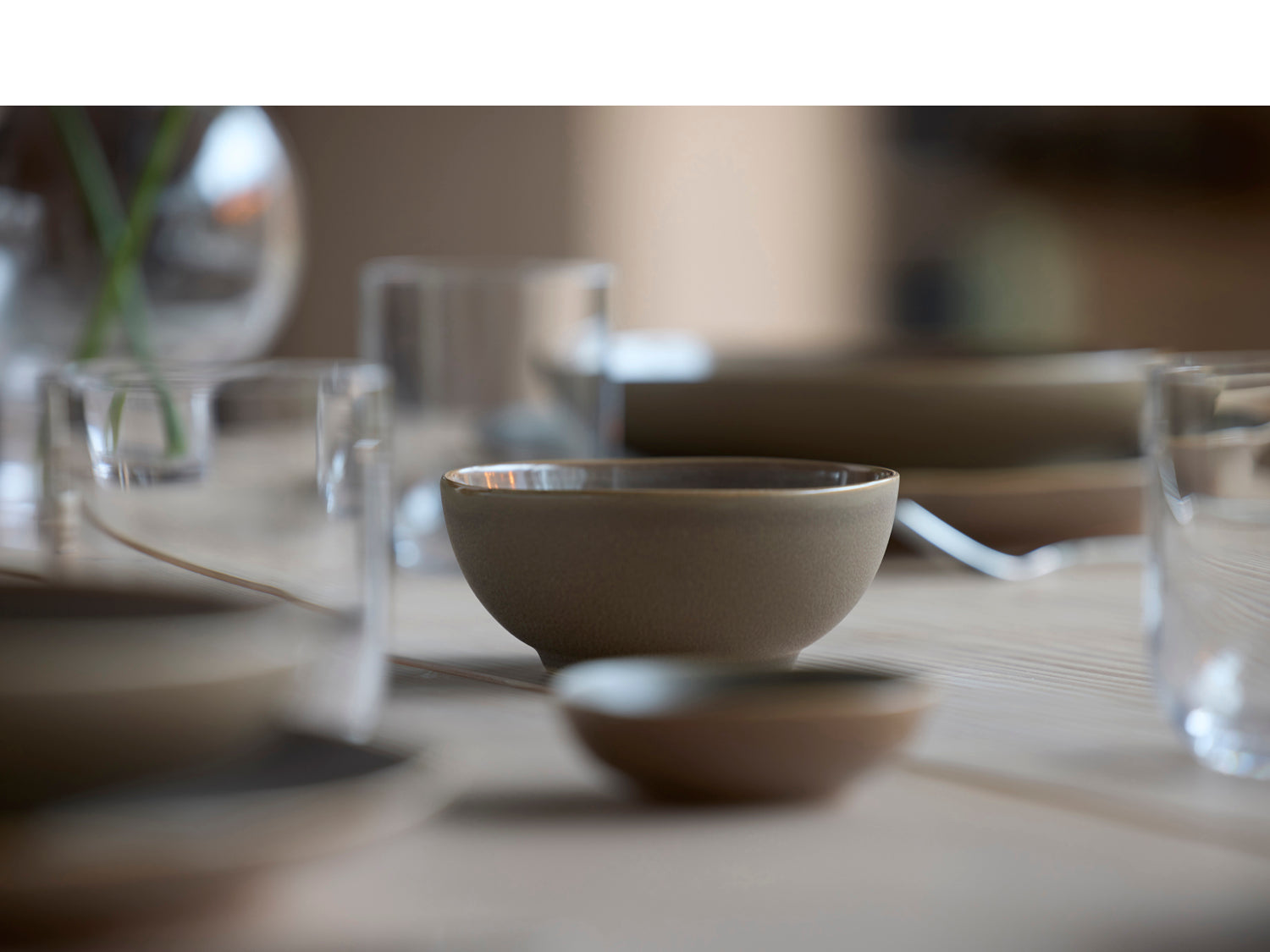 Bol à soja Shoku en Grès Marron chaud Villa Collection - Mathon - 7