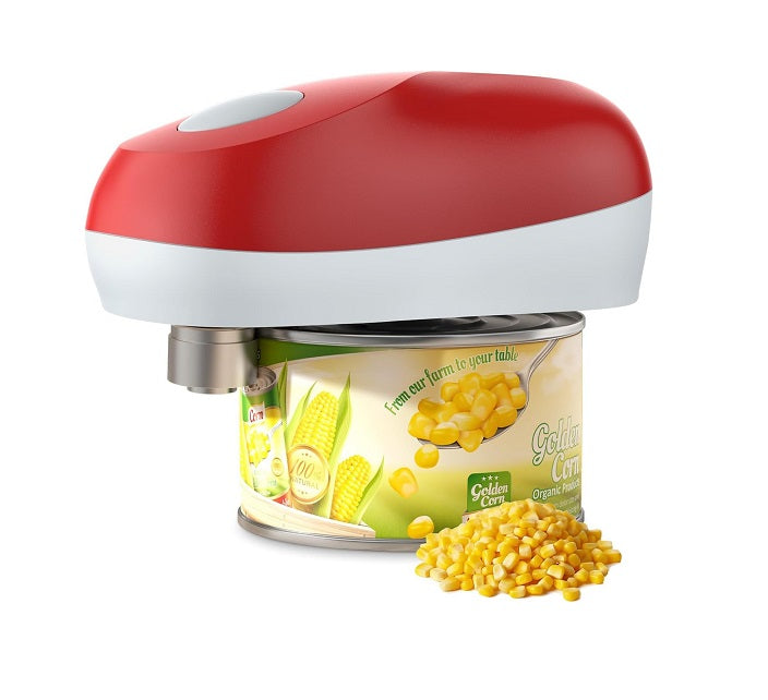 Ouvre-boîte électrique rouge blanc Vendos85 - Mathon