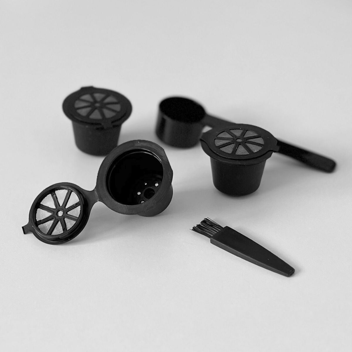 Ensemble de 2 Set de 3 capsules Nespresso réemployables  Petit Déjeuner Fackelmann - Mathon - 4