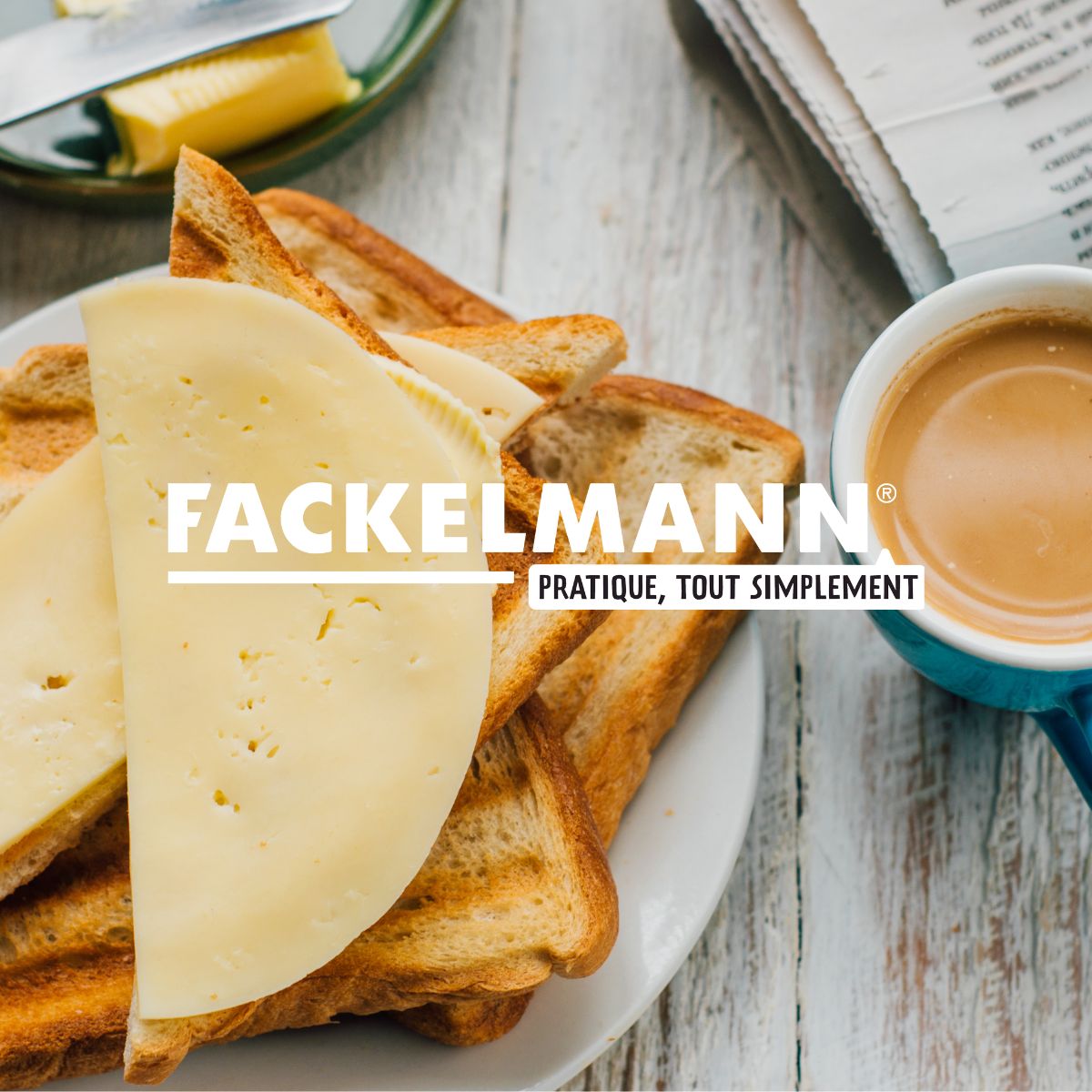 Lot de 2 couteaux à beurre 18 cm  Sybarys Fackelmann - Mathon - 8