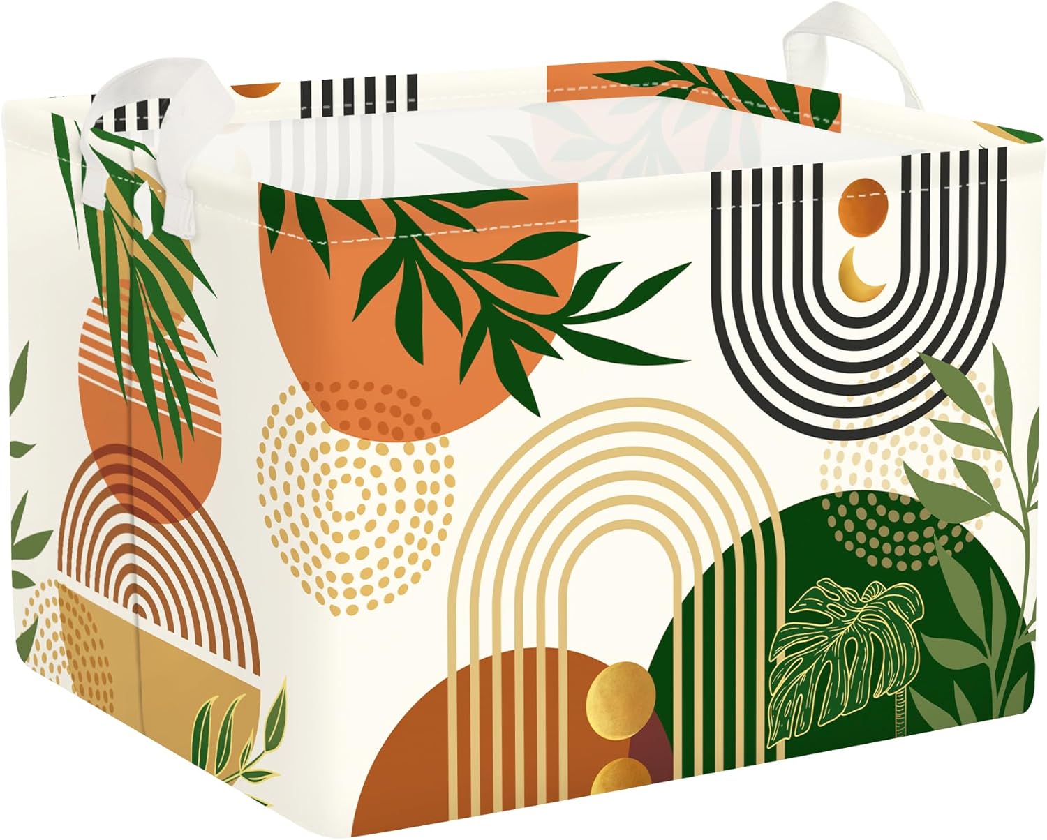 Panier Rectangulaire Bohème Porte Cintrée 36L Vendos85 - Mathon