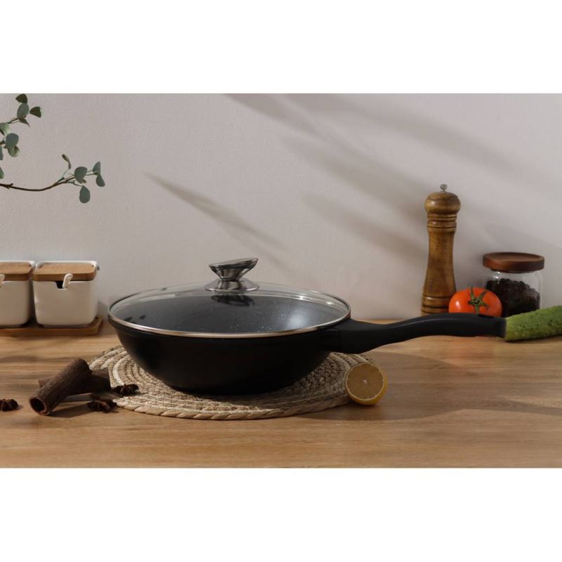 Poêle Wok 28 cm en fonte Royalty Line RLBW28M Royalty Line - Mathon - 5