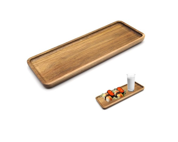 Plateau Rectangulaire en Bois d’Acacia Vendos85 - Mathon