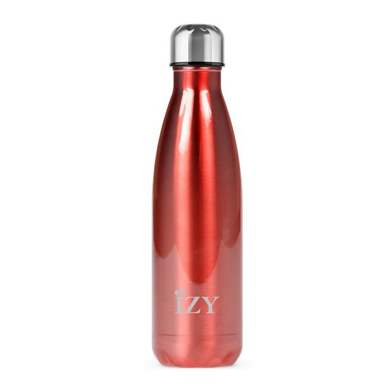 Bouteille Isothermel - Rouge Chromé - 500ml Izy Izy - Mathon - 2