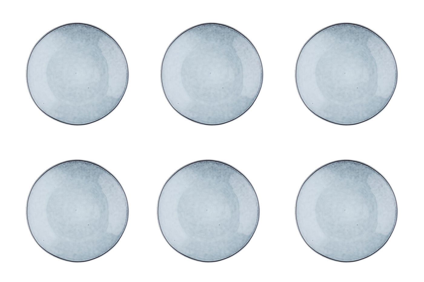 Assiette CLOUD Ø21,5cm - 6 pièces - Gris orage Björn - Mathon - 1