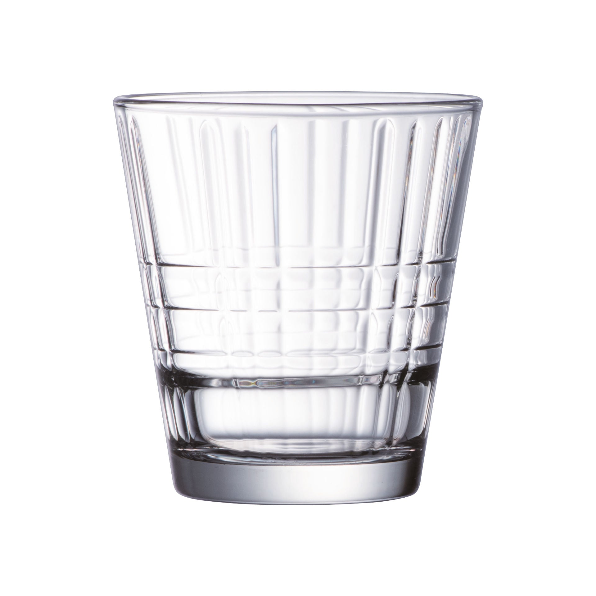 6 verres forme basse 26cl Stack Up Cross Arcoroc - Mathon - 1