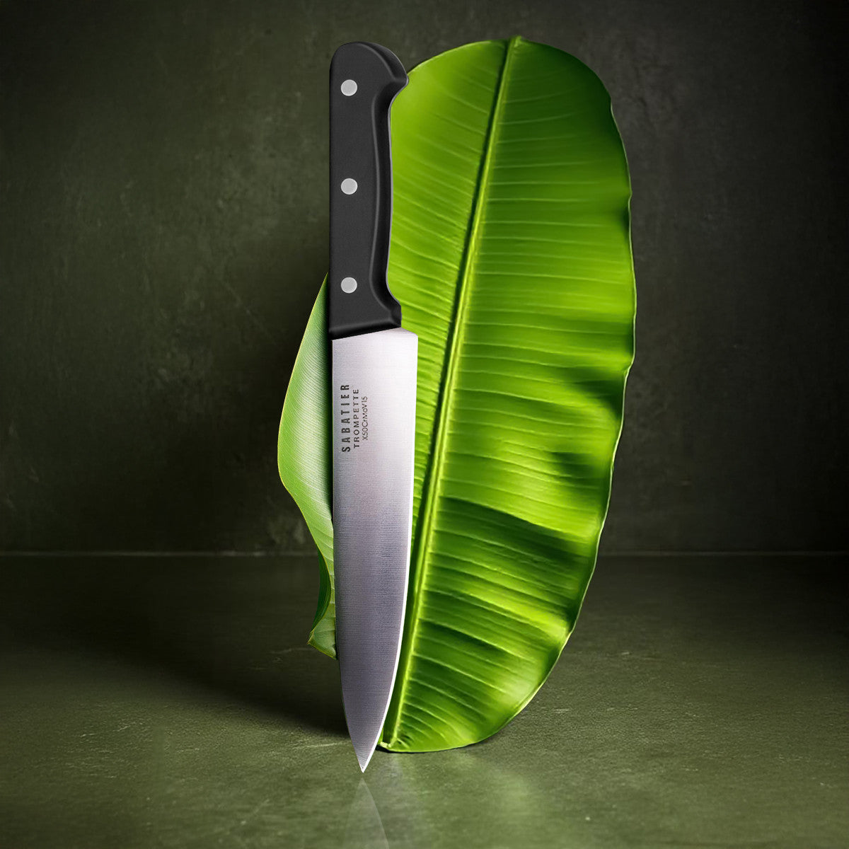 Universal - Couteau de chef 20cm Sabatier Trompette - Mathon - 4